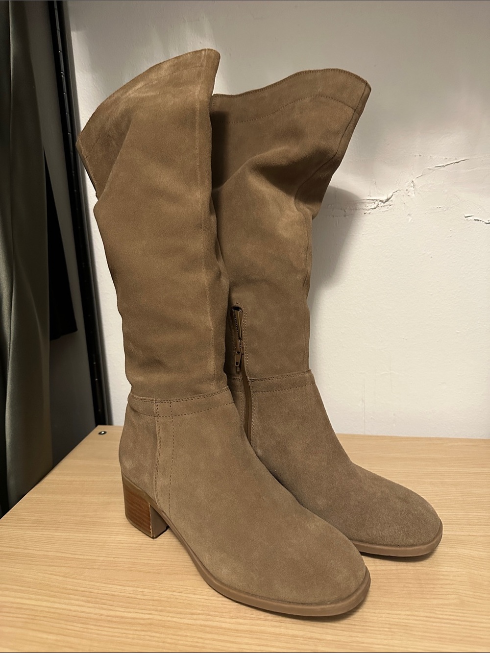 Blondo knee high suede riding fall boots
